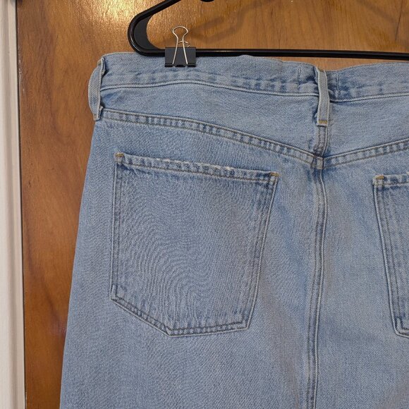 AGOLDE Blue Della Denim Midi Skirt (34) - Picture 4 of 10